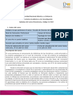 Syllabus Del Curso Etnociencia