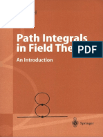 Ulrich Mosel Path Integrals in Field Theory An Introduction Springer