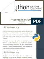 Encuent Libreria Numpy