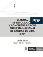 Manual de Recoleccion ECV 2019