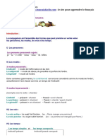 Conjugaison Française - Bases