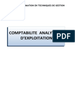 BTS CG 1yre Annye Compta Analytique