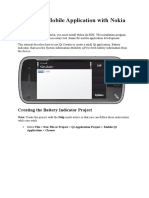 Creating A Mobile Application With Nokia QT SDK