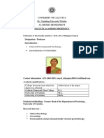 Clinical & Developmental Psychology, Psychodynamics of Relationships