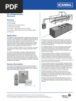 R-102 Restaurant Fire Suppression Systems: Features