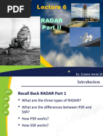 Lecture 6-RADAR Part 2