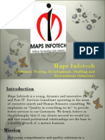 Maps Infotech: (Software Testing, Development, Staffing and Recruitment Solutions)