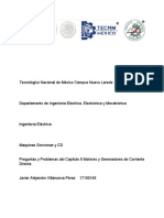 Preguntas Del Capítulo 8 Motores y Generadores de Corriente Directa