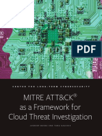 Mitre Att&Ck As A Framework For Cloud Threat Investigation: Center For Long-Term Cybersecurity