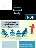 Sequential Research Design