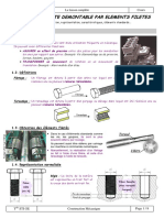 1 2Z Liaison Complete Démontable Par Éléments Filetés