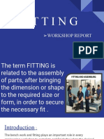 Fitting Workshop Report