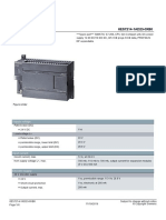 Data Sheet 6ES7214-1AD23-0XB0: Supply Voltage