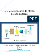 6.5. Componentes de Plantas Potabilizadoras