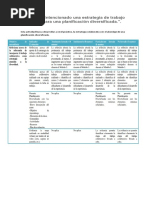 Matriz para Intencionar Planificación Diversificada