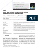 Dental Color Matching Instruments and Systems.