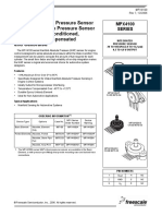 Integrated Silicon Pressure Sensor Manifold Absolute Pressure Sensor On-Chip Signal Conditioned, Temperature Compensated and Calibrated