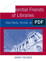 The Essential Friends of Libraries Fast Facts, Forms, and Tips