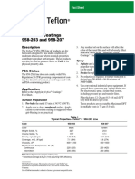 Dupont Teflon: Teflon S Coatings 958-203 and 958-207