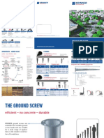 Accessories: Fields of Application Professional Ground Screws