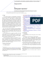 ASTM E3-11 (2017) Standard Guide For Preparation of Metallographic Specimens