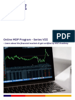 Online MDP Program VIII