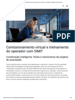 Comissionamento Virtual e Treinamento Do Operador Com SIMIT - Indústria - Siemens Brasil