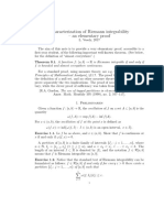 Characterization of Riemann Integrability - An Elementary Proof