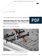 Ultimate Setup For Your Next Python Project - by Martin Heinz - Towards Data Science