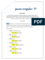 Irregularidad VERBOS EN COREANO