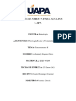 Tarea 2 Psicologia Social - Albannely Payano