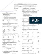 Examination in - Grade 8: - NATIONAL H S