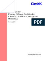 Guidelines For Floating Offshore Facilities For LNG/LPG Production, Storage and Offloading