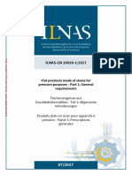 ILNAS-EN 10028-1:2017: Flat Products Made of Steels For Pressure Purposes - Part 1: General Requirements