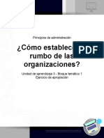 ¿Cómo Establecer El Rumbo de Las Organizaciones