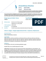 Airworthiness Directive: Design Approval Holder's Name: Type/Model Designation(s)