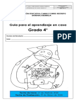 Primera Cartilla Grado 4 2020