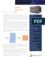 Casa Systems C40G Converged Cable Access Platform (CCAP) : Data Sheet