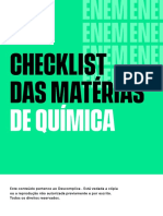 Checklist Quimica