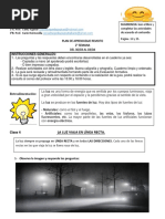 Guia La Luz Viaja en Linea Recta