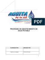 Programa de Abastecimiento de Agua Potable