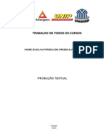 Prestação de Serviço em Uma Usina Termoelétrica