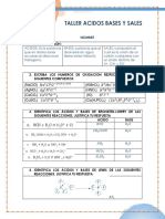 Guia N 1 Taller Acidos Bases y Sales