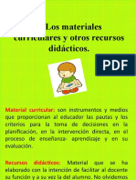 Los Materiales Curriculares y Otros Rcursos Didacticos