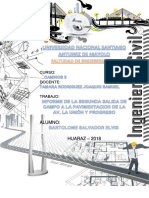 Caminos II - FIC - Informe de La Segunda Salida de Campo