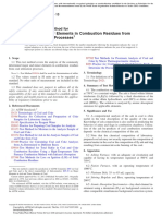 Major and Minor Elements in Combustion Residues From Coal Utilization Processes