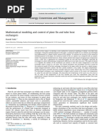 2015 - Mathematical Modeling and Control of Plate N and Tube Heat Exchangers