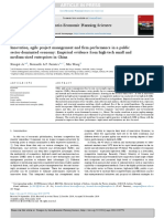 Innovation Agile Project Management and Firm Performance in - 2019 - Socio Econ