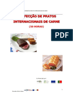 Confecção Pratos Internacionais Carne