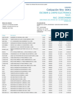 Cotizacion 41